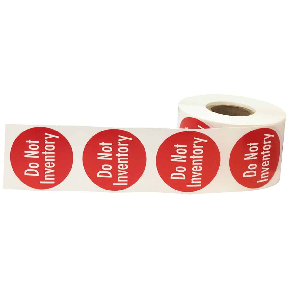 Do Not Inventory Warehouse Labels 1.5" Quantity 500 Do Not Inventory Warehouse Labels 1.5" Quantity 500