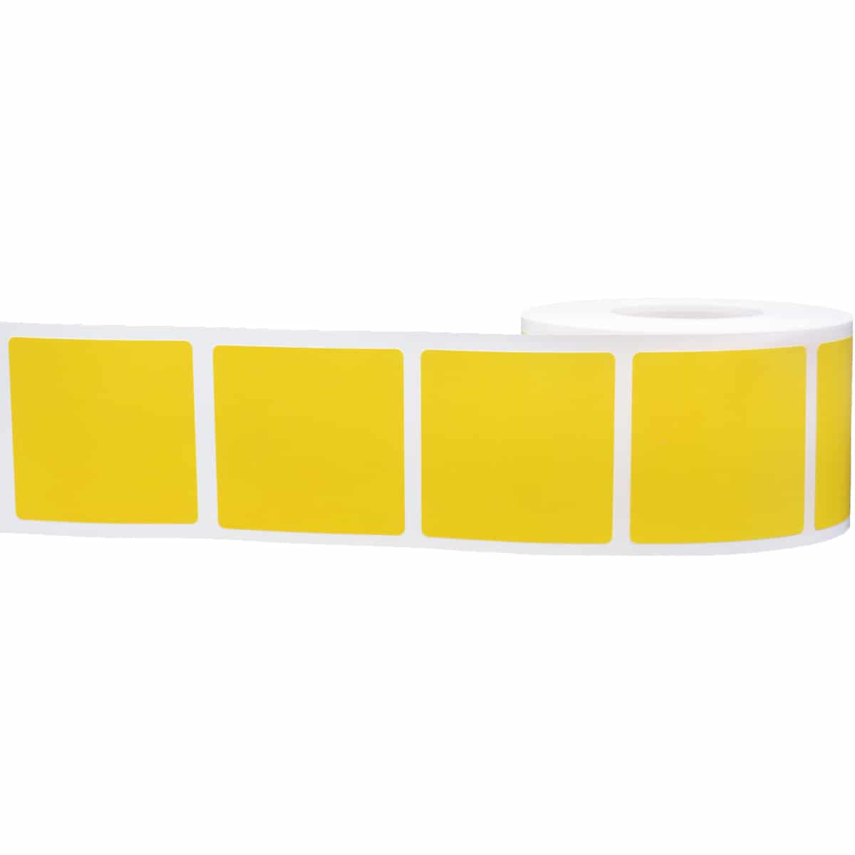 Yellow Labels 1.5" Square QTY 500 Yellow Labels 1.5" Square QTY 500