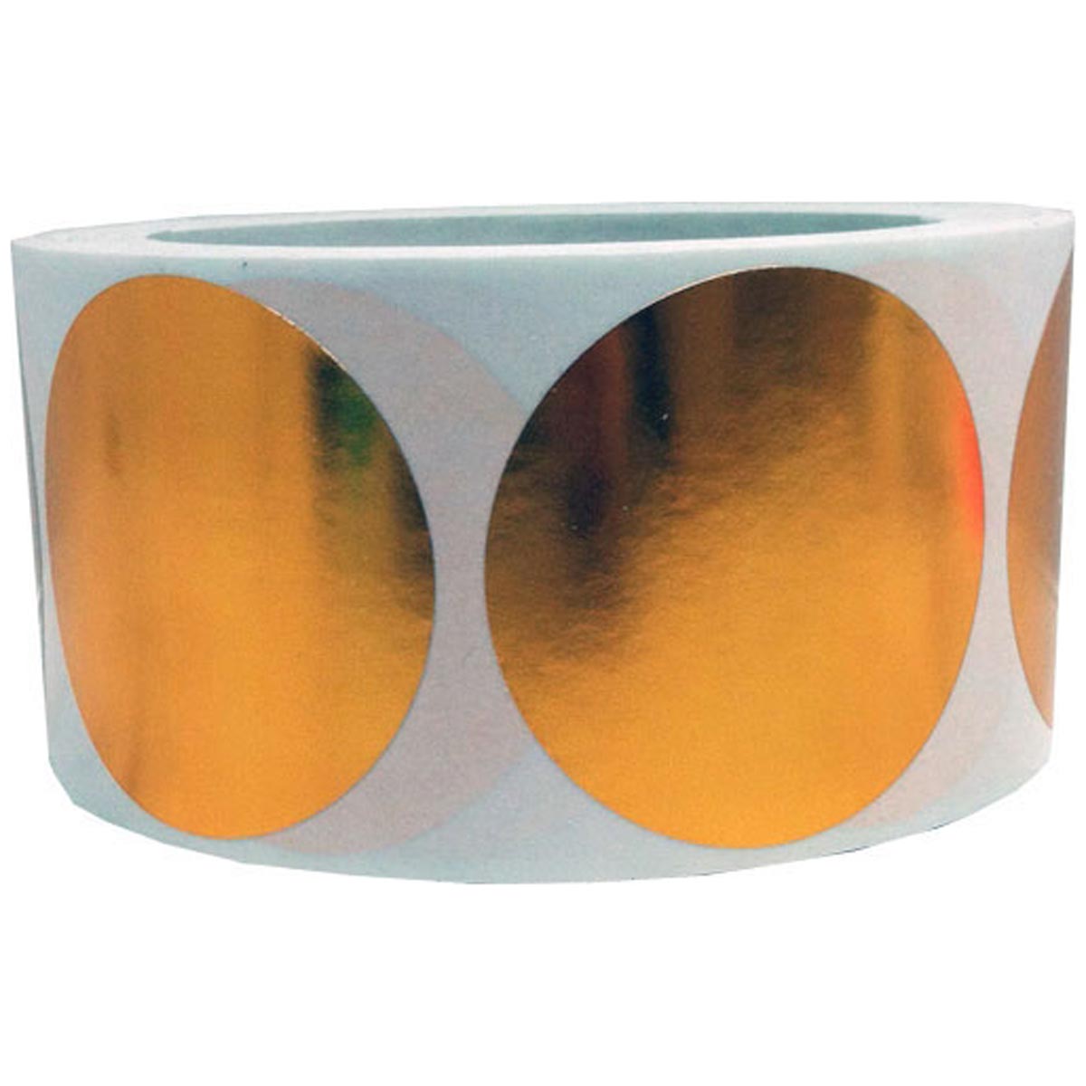 Metallic Bronze Stickers 2" Round QTY 500 Metallic Bronze Stickers 2" Round QTY 500