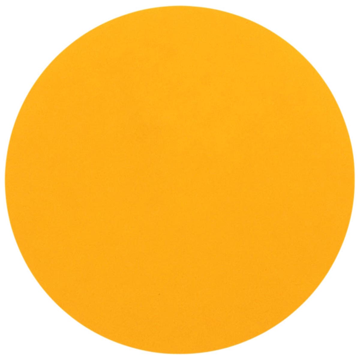 Fluorescent Orange Stickers 2" Round QTY 500