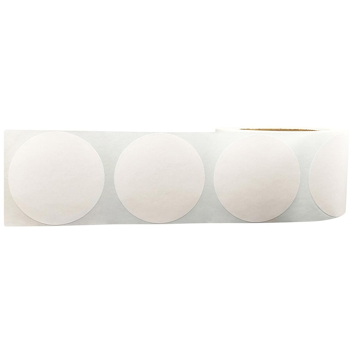 White Stickers 2" Round QTY 500 White Stickers 2" Round QTY 500