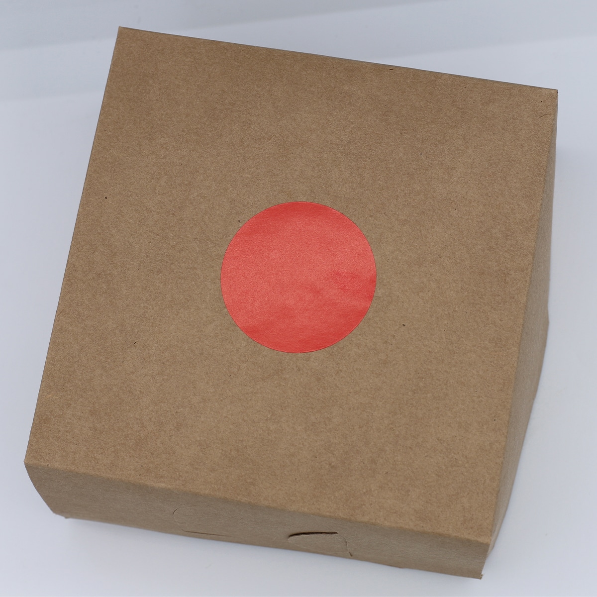 Red Stickers 2" Round QTY 500