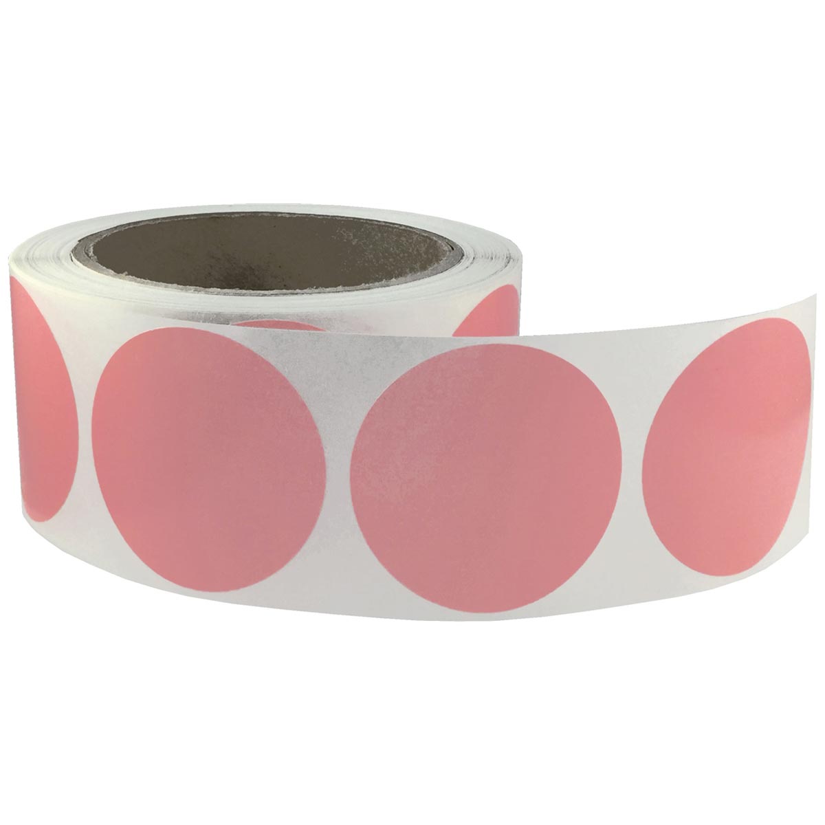 Pink Stickers 2" Round QTY 500