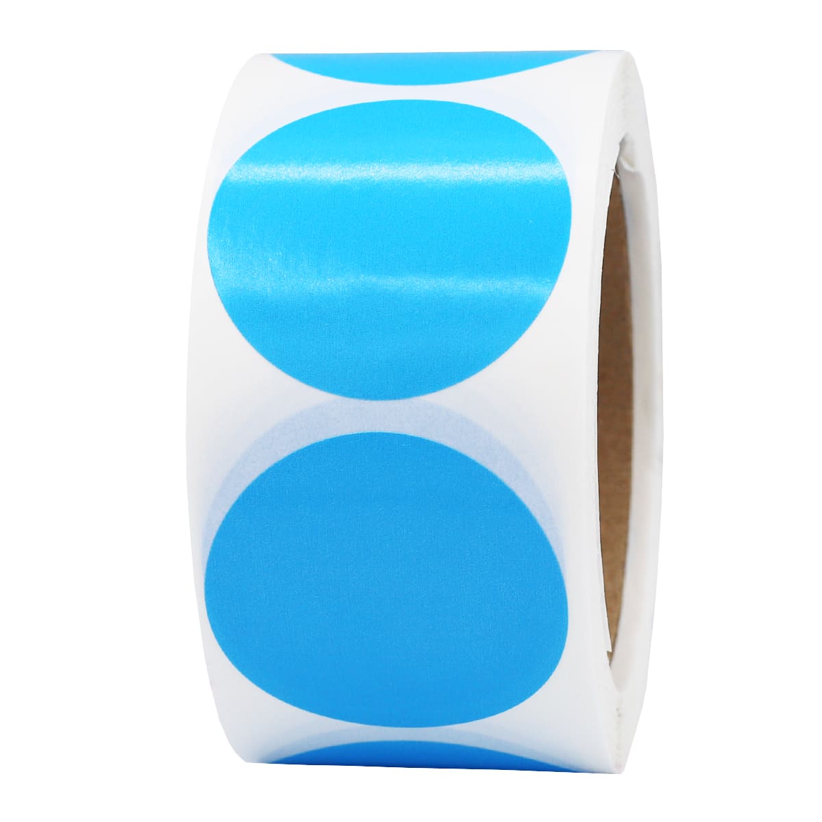 Light Blue Stickers 2" Round QTY 500 Light Blue Stickers 2" Round QTY 500