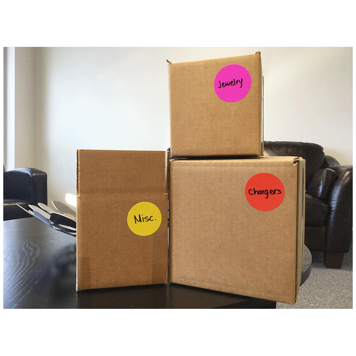 Yellow Stickers 2" Round QTY 500 Yellow Stickers 2" Round QTY 500