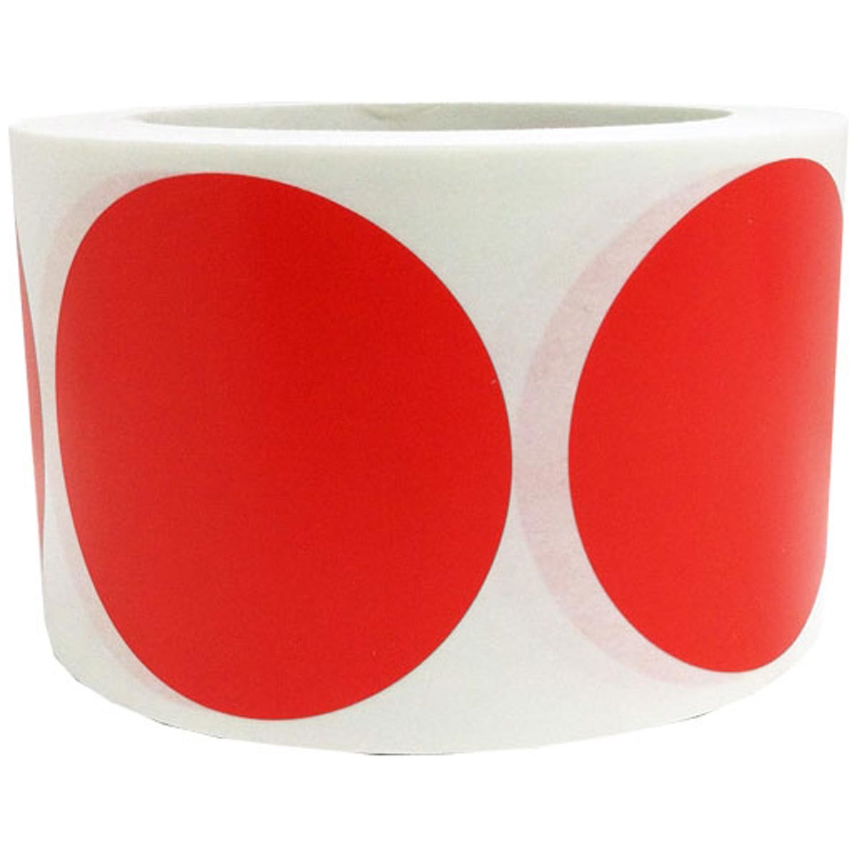 Red Stickers 3" Round QTY 500 Red Stickers 3" Round QTY 500