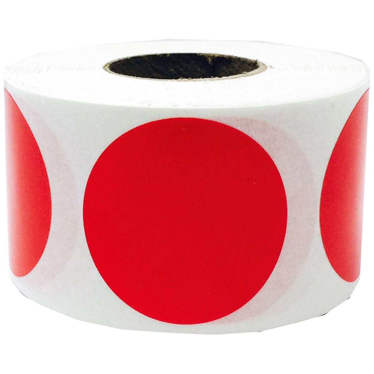 Red Stickers 1.25" Round QTY 500 Red Stickers 1.25" Round QTY 500