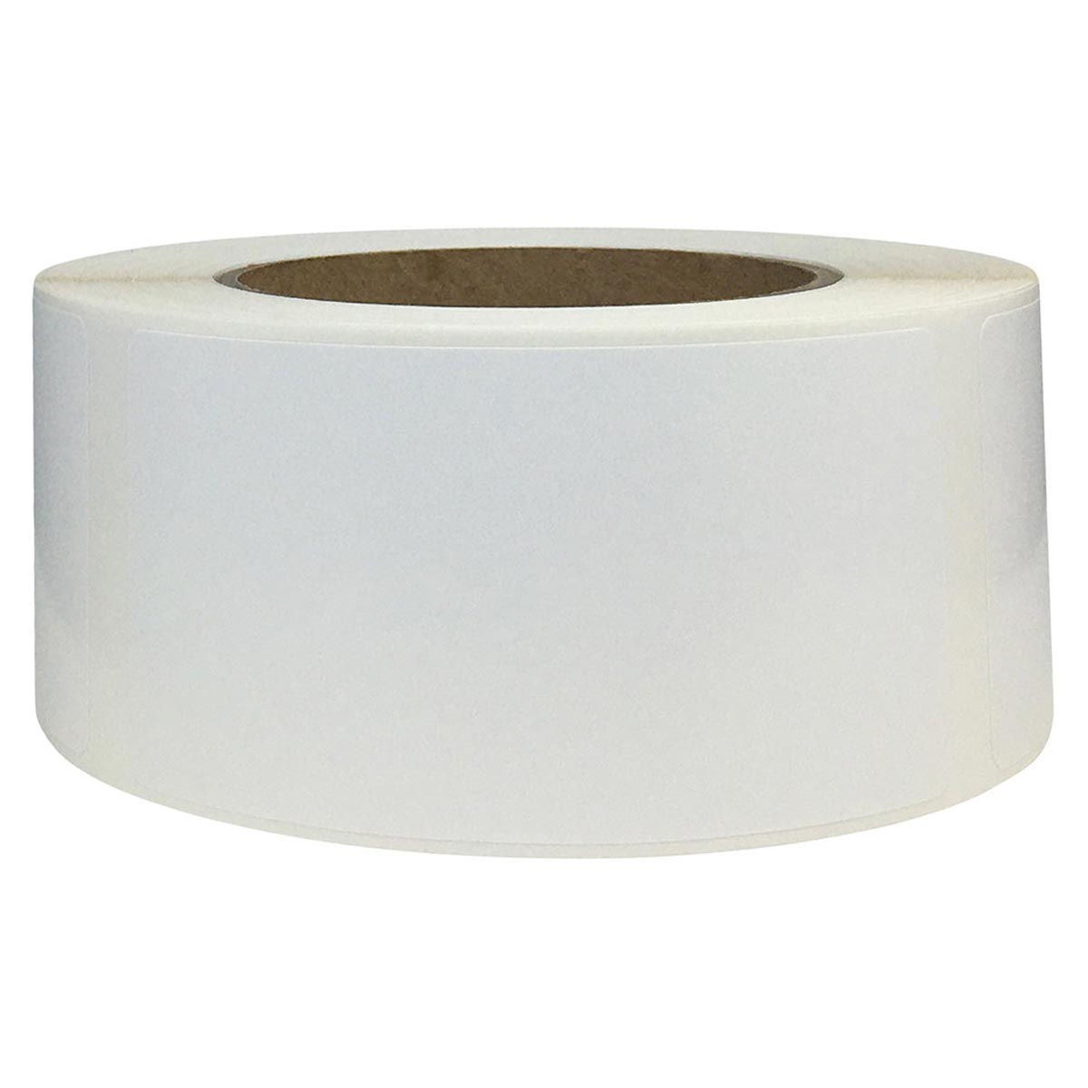 White Labels 2" x 4" Rectangle QTY 500