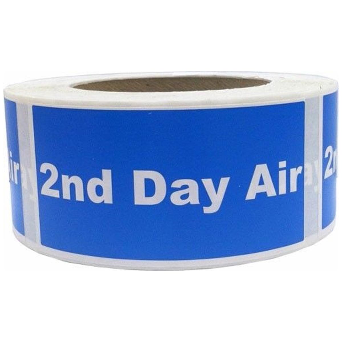 Second Day Air Shipping Labels 2 x 4" Quantity 500
