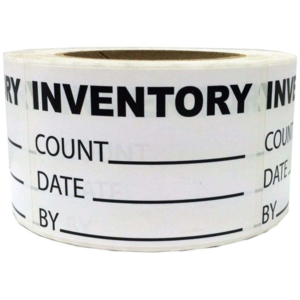 Inventory Count Warehouse Labels 3.5 x 2.5" Quantity 500
