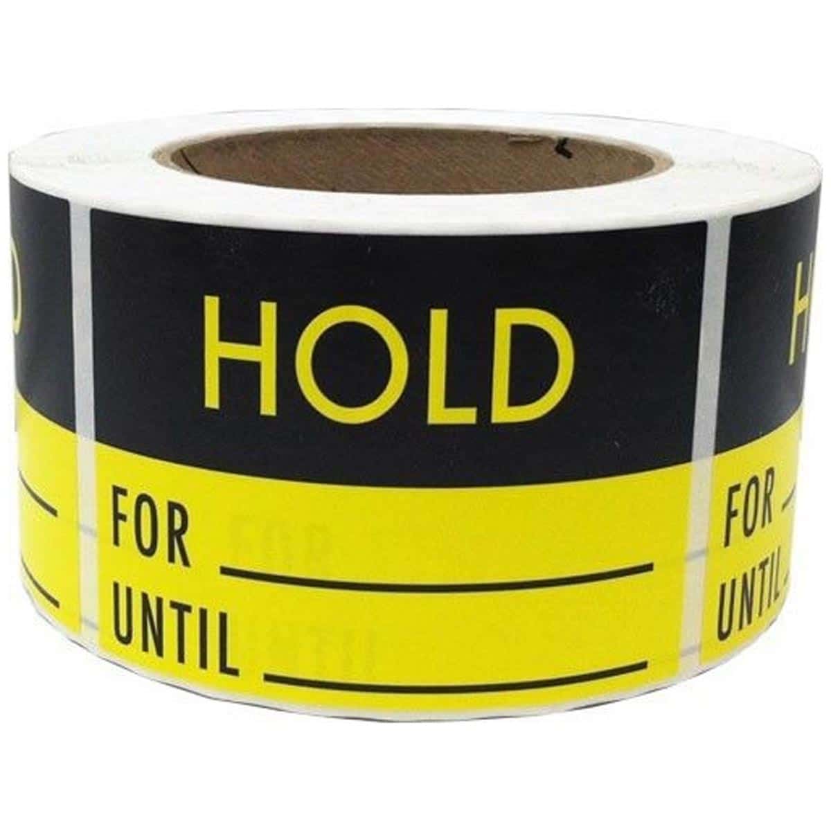 HOLD For Until Warehouse Labels 3.5 x 2.5" Quantity 500 HOLD For Until Warehouse Labels 3.5 x 2.5" Quantity 500