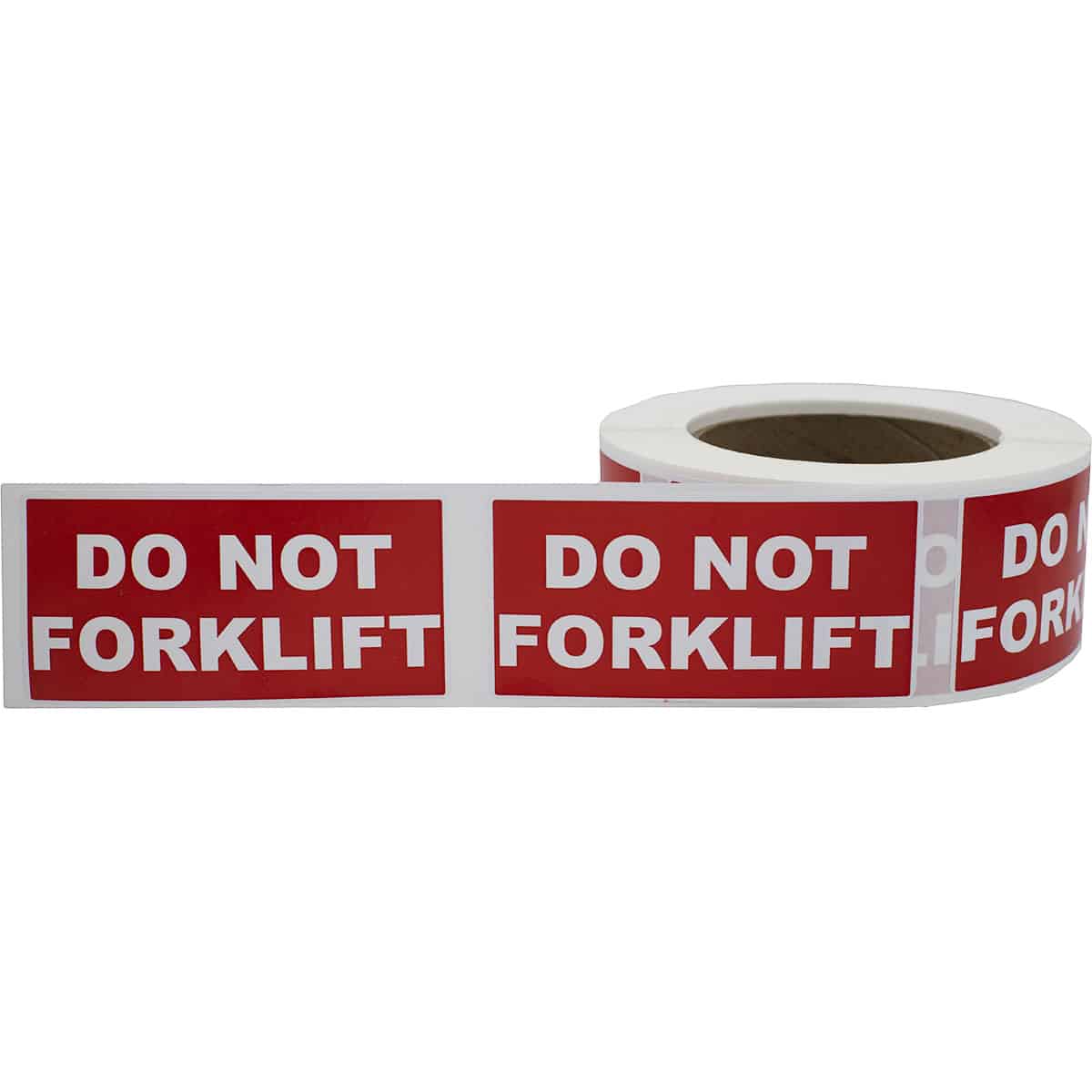 DO NOT FORKLIFT Pallet and Skid Warning Labels 2 x 4" Quantity 500 DO NOT FORKLIFT Pallet and Skid Warning Labels 2 x 4" Quantity 500