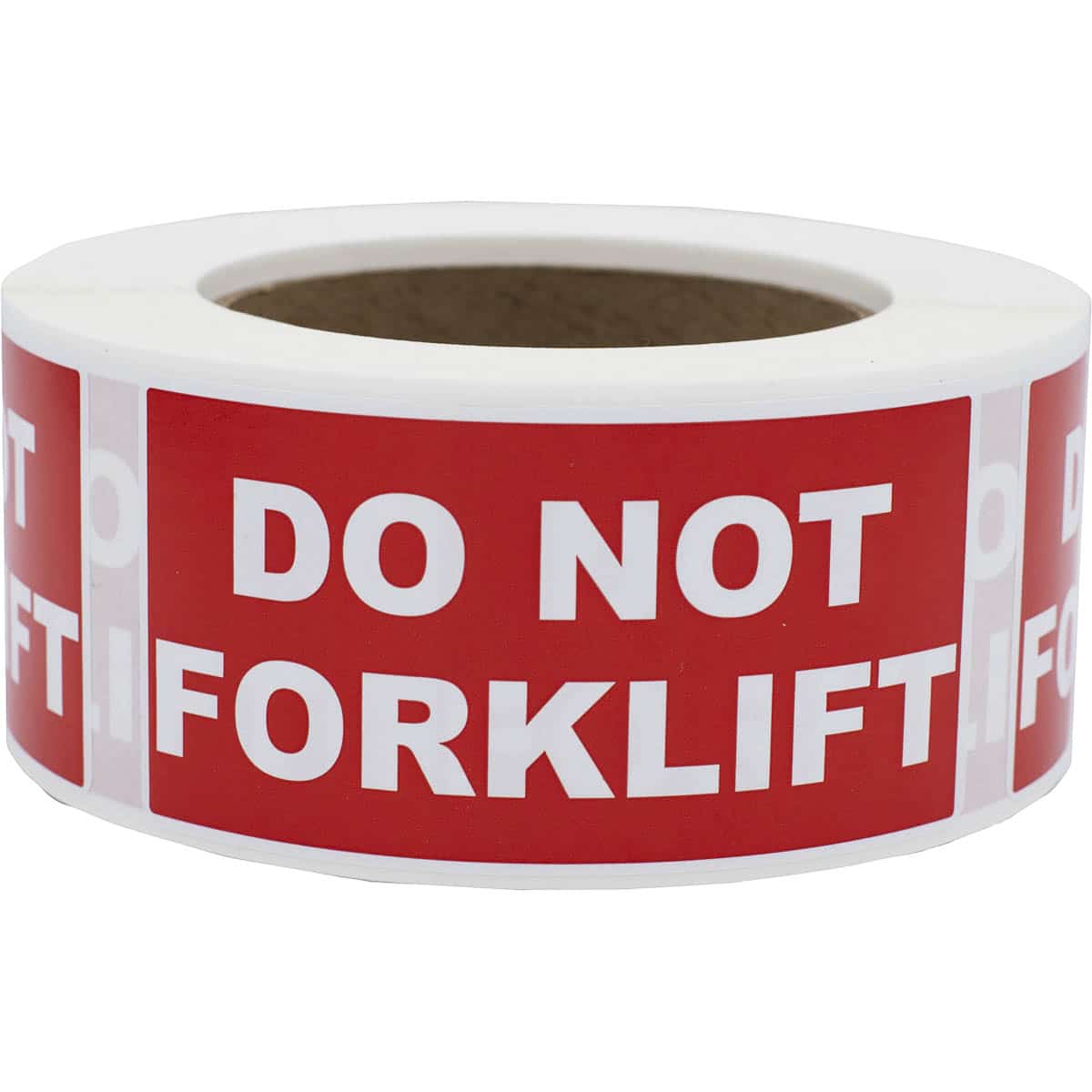 DO NOT FORKLIFT Pallet and Skid Warning Labels 2 x 4" Quantity 500 DO NOT FORKLIFT Pallet and Skid Warning Labels 2 x 4" Quantity 500