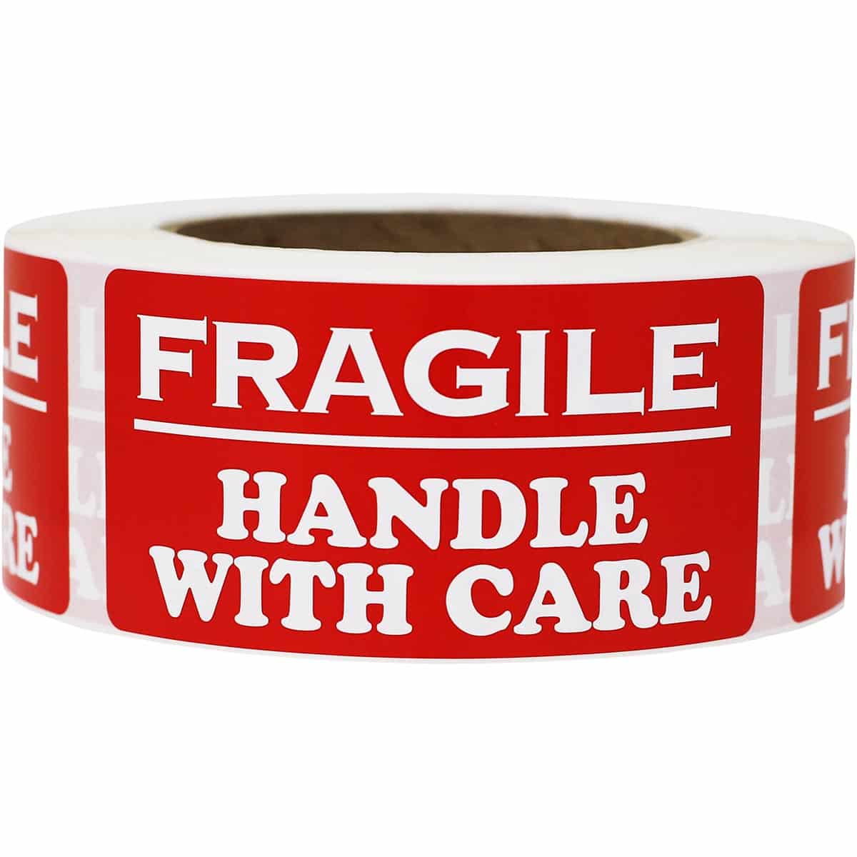 Fragile Handle with Care Labels 2 x 4" Quantity 500