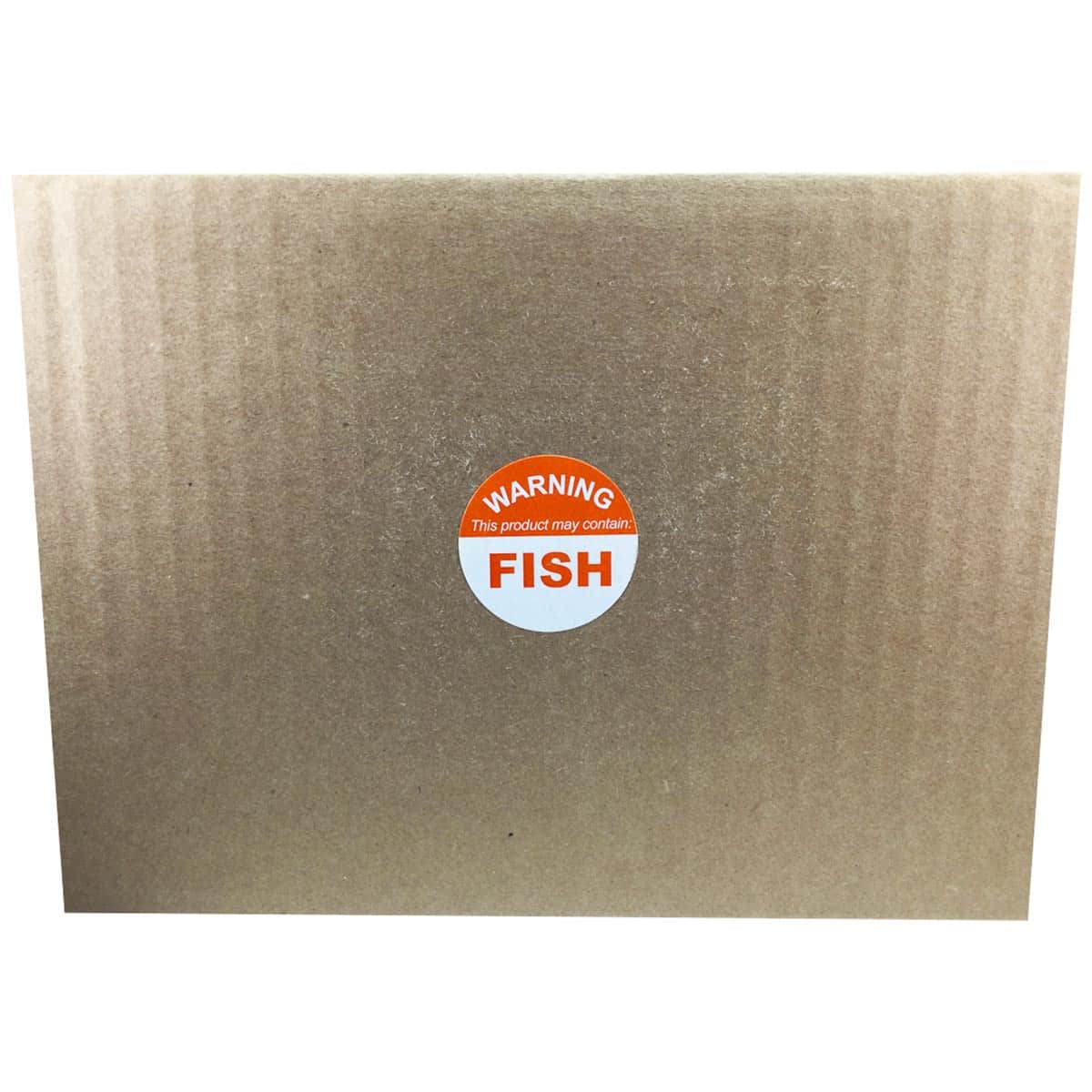 May Contain Fish Diet Warning Labels QTY 500 May Contain Fish Diet Warning Labels QTY 500