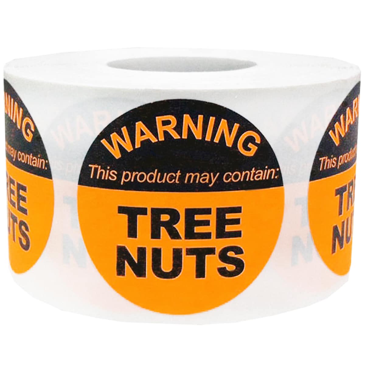 May Contain Tree Nuts Diet Warning Labels QTY 500 May Contain Tree Nuts Diet Warning Labels QTY 500