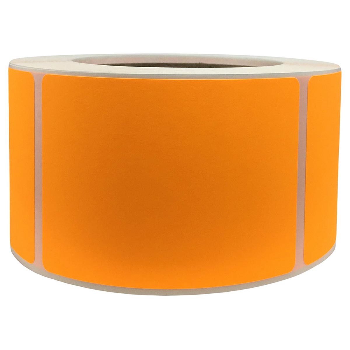 Orange Labels 2.5" x 3.5" Rectangle QTY 500 Orange Labels 2.5" x 3.5" Rectangle QTY 500