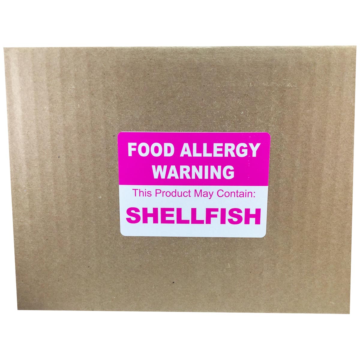 May Contain Shell Fish Food Allergy Warning Labels | 2.5" x 3.5" Rectangle QTY 500 May Contain Shell Fish Food Allergy Warning Labels | 2.5" x 3.5" Rectangle QTY 500
