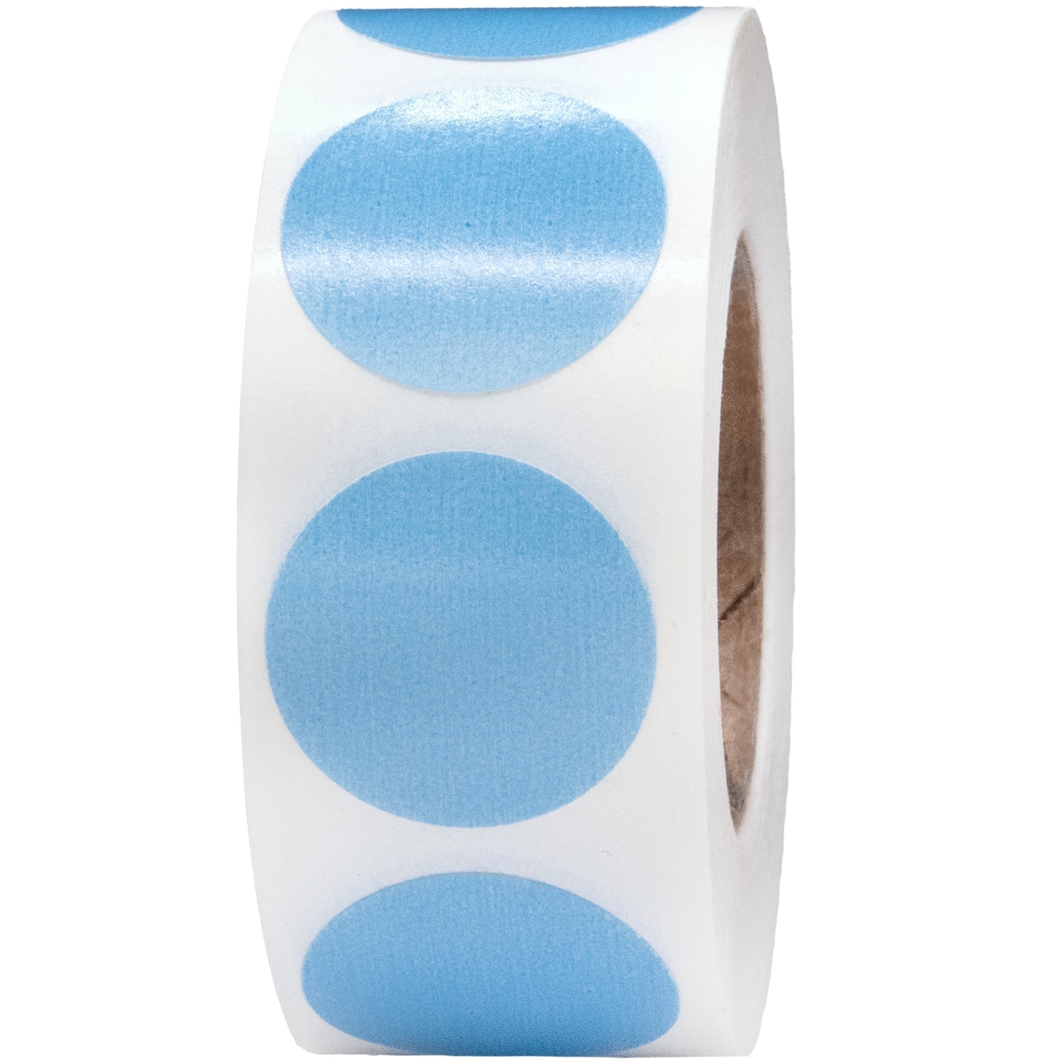 Baby Blue Color Code Labels 3/4" Round QTY 500 Baby Blue Color Code Labels 3/4" Round QTY 500