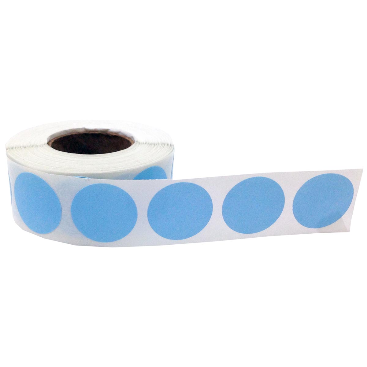Baby Blue Color Code Labels 3/4" Round QTY 500 Baby Blue Color Code Labels 3/4" Round QTY 500