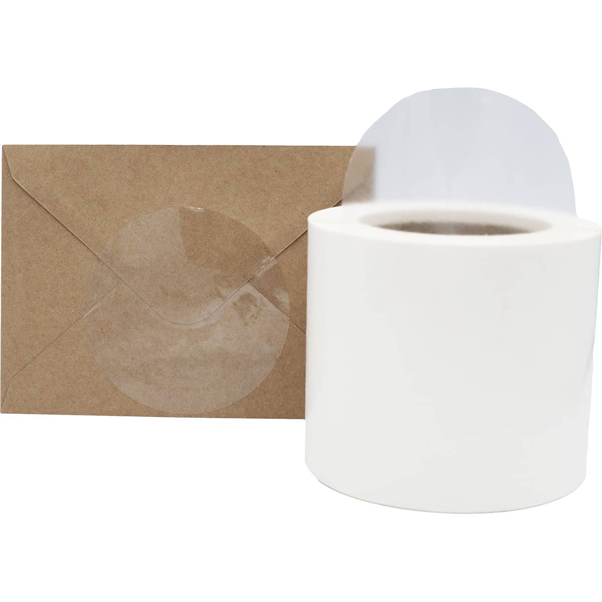 Wafer Seals Ultra Clear 4" Round QTY 500