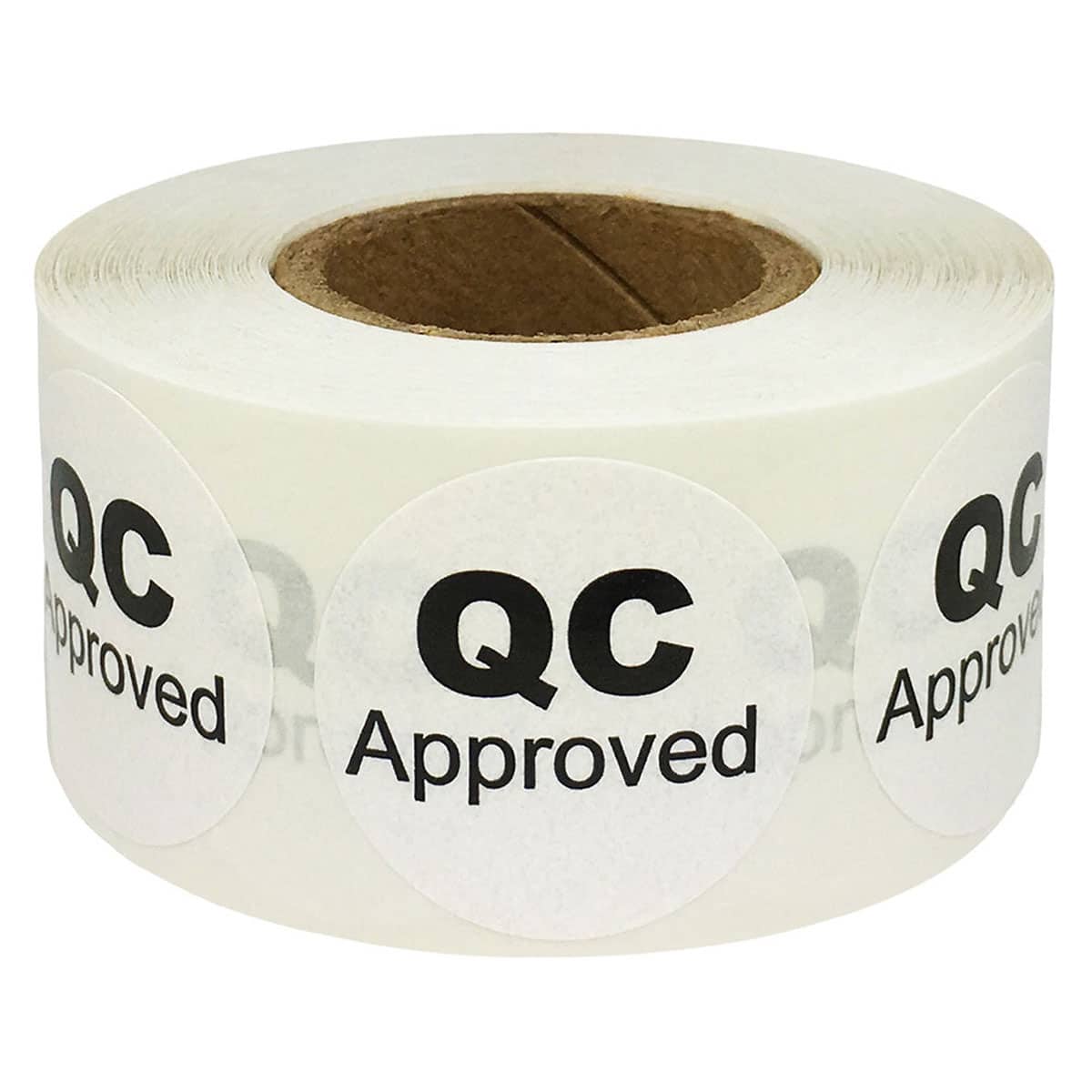 QC Approved Labels 1" Round Quantity 500 QC Approved Labels 1" Round Quantity 500