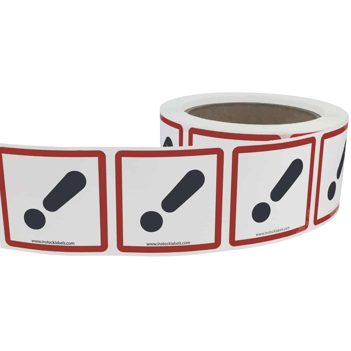 Serious Health Exclamation Mark Pictogram International GHS Warning Labels QTY 500