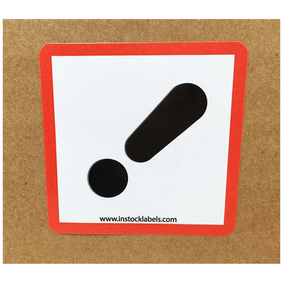 Serious Health Exclamation Mark Pictogram International GHS Warning Labels QTY 500
