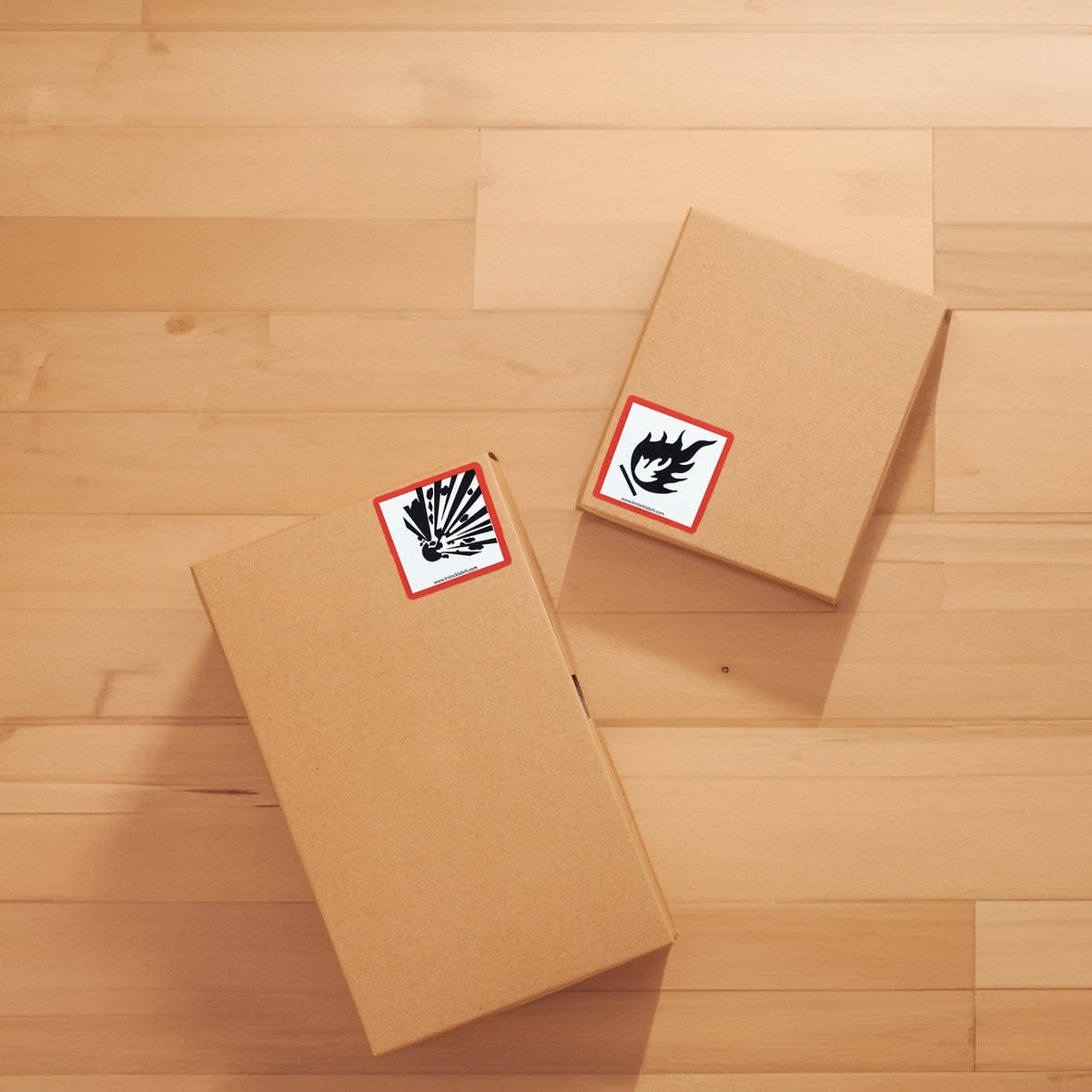 Flame Pictogram International GHS Warning Labels QTY 500