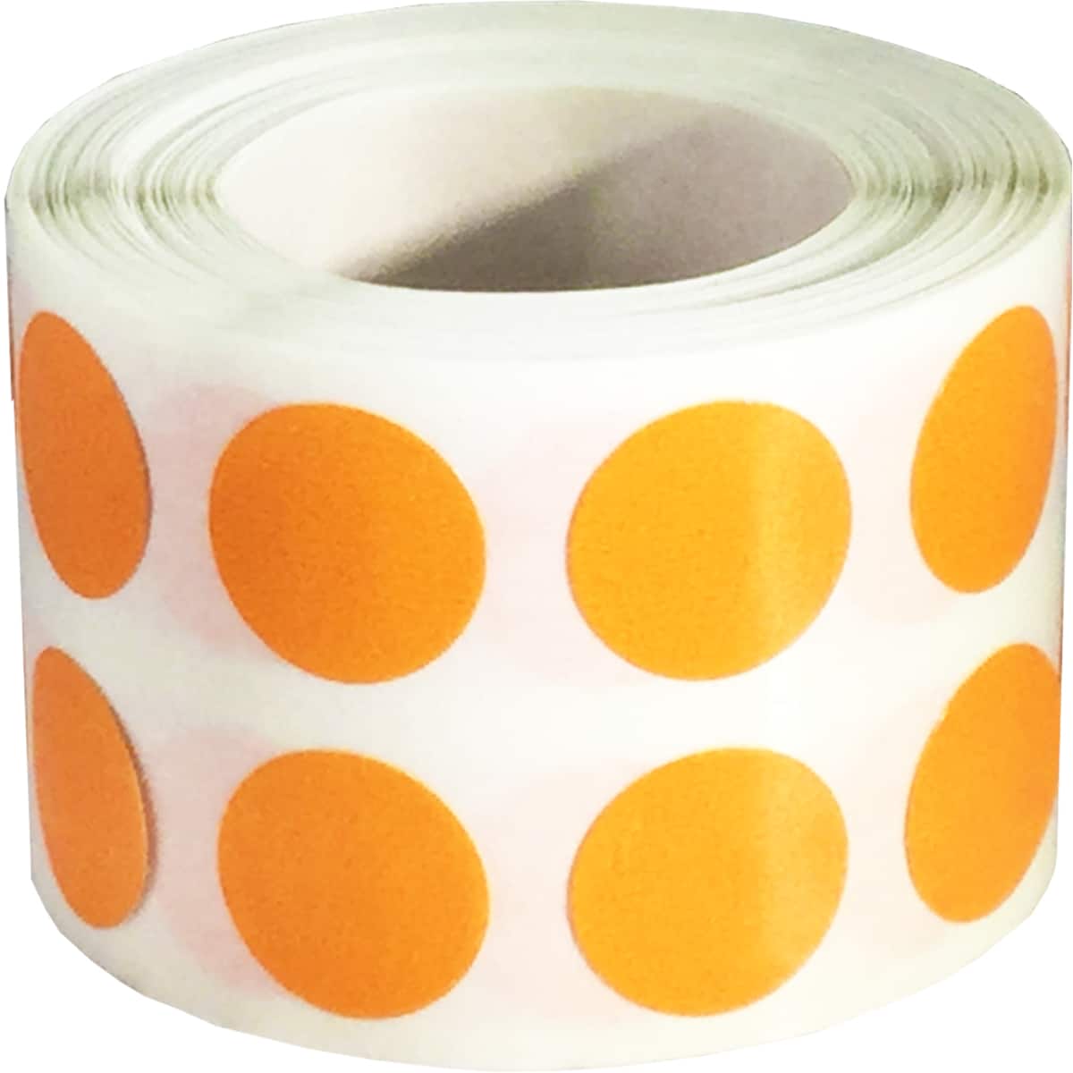 Orange Removable Dot Stickers 1/2" Round QTY 1,000 Orange Removable Dot Stickers 1/2" Round QTY 1,000