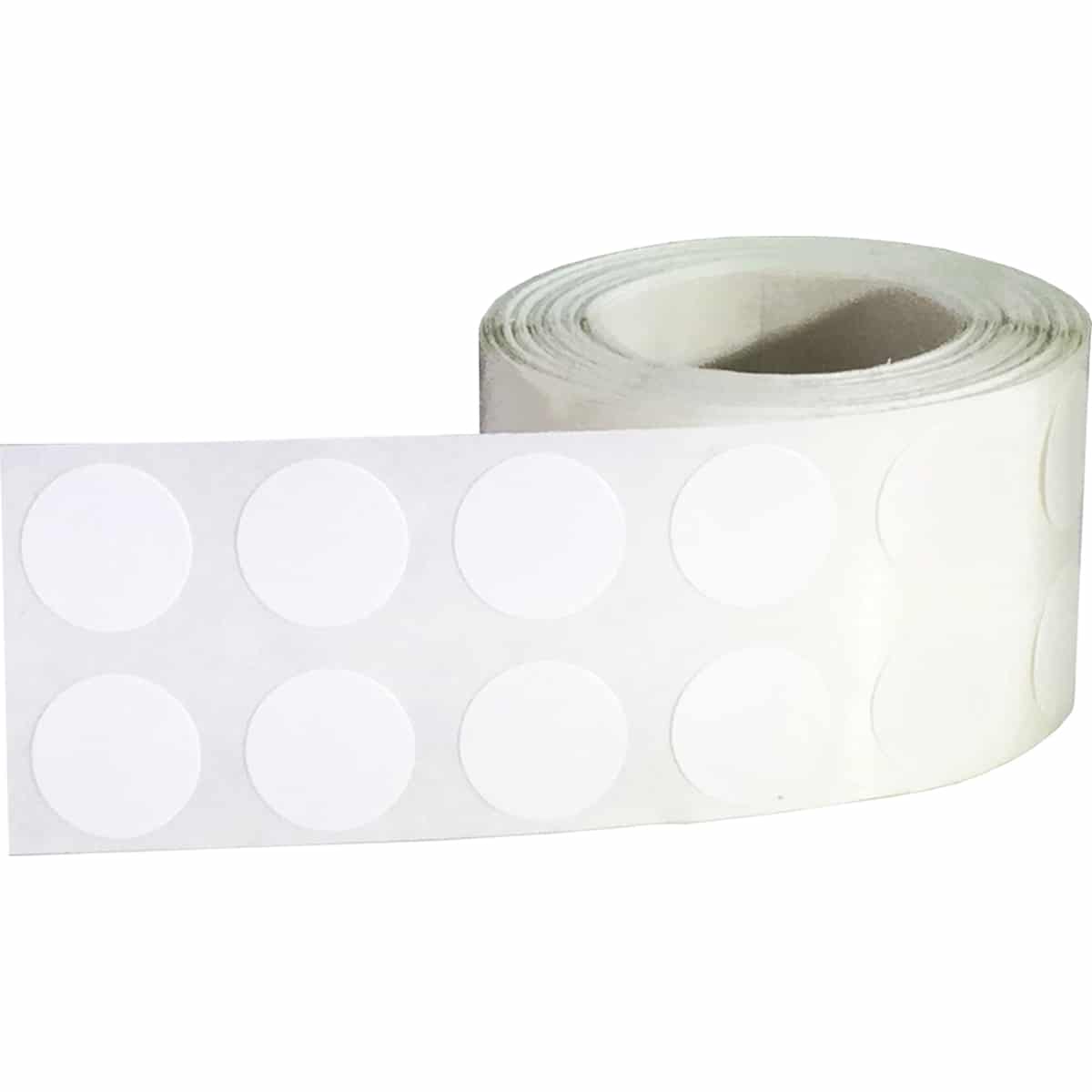 White Removable Dot Stickers 1/2" Round QTY 1,000 White Removable Dot Stickers 1/2" Round QTY 1,000