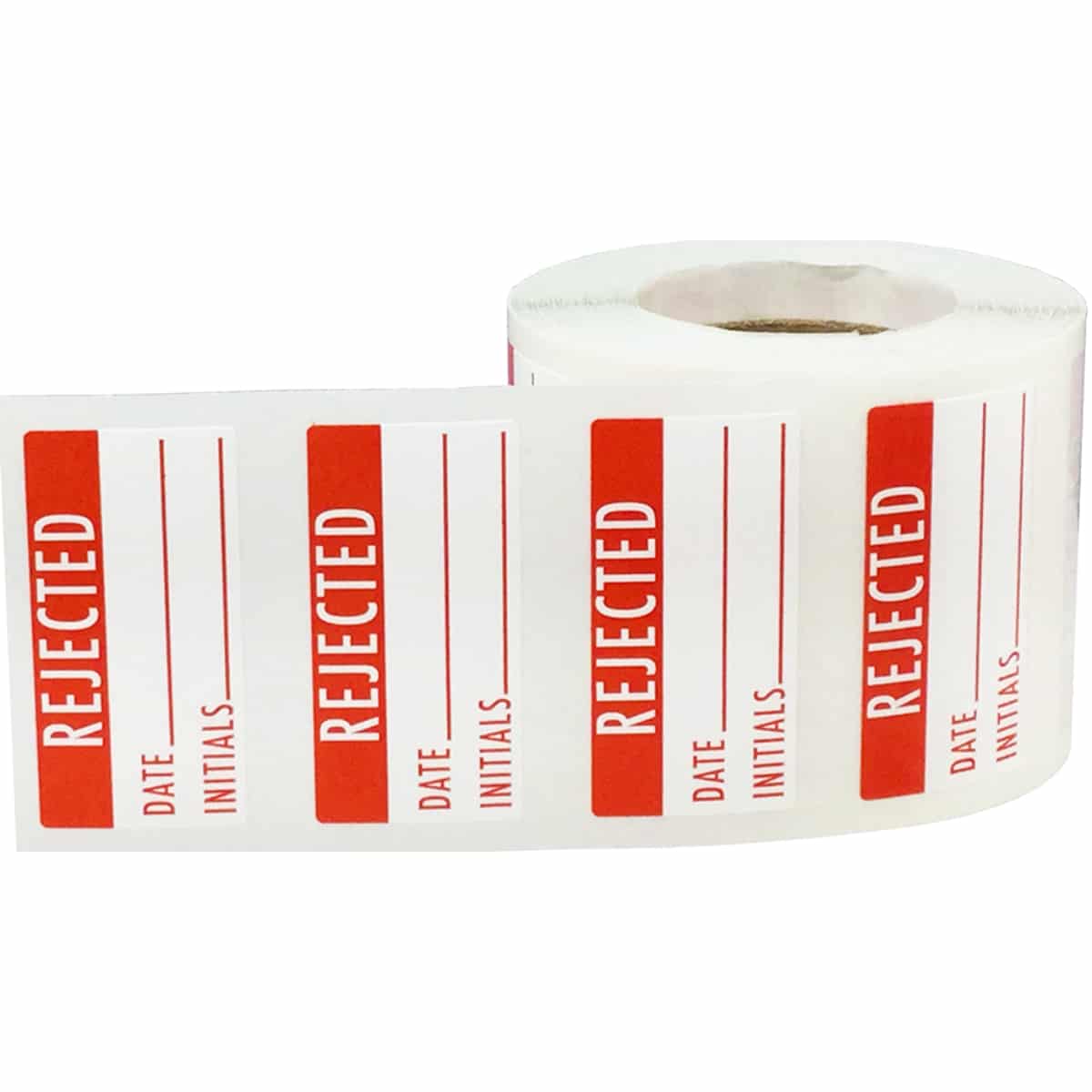 Rectangle Rejected QC Labels Quantity 500 Rectangle Rejected QC Labels Quantity 500