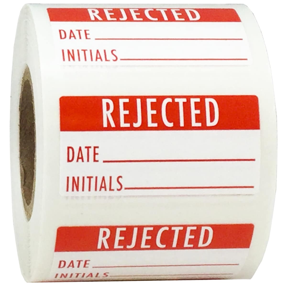 Rectangle Rejected QC Labels Quantity 500 Rectangle Rejected QC Labels Quantity 500