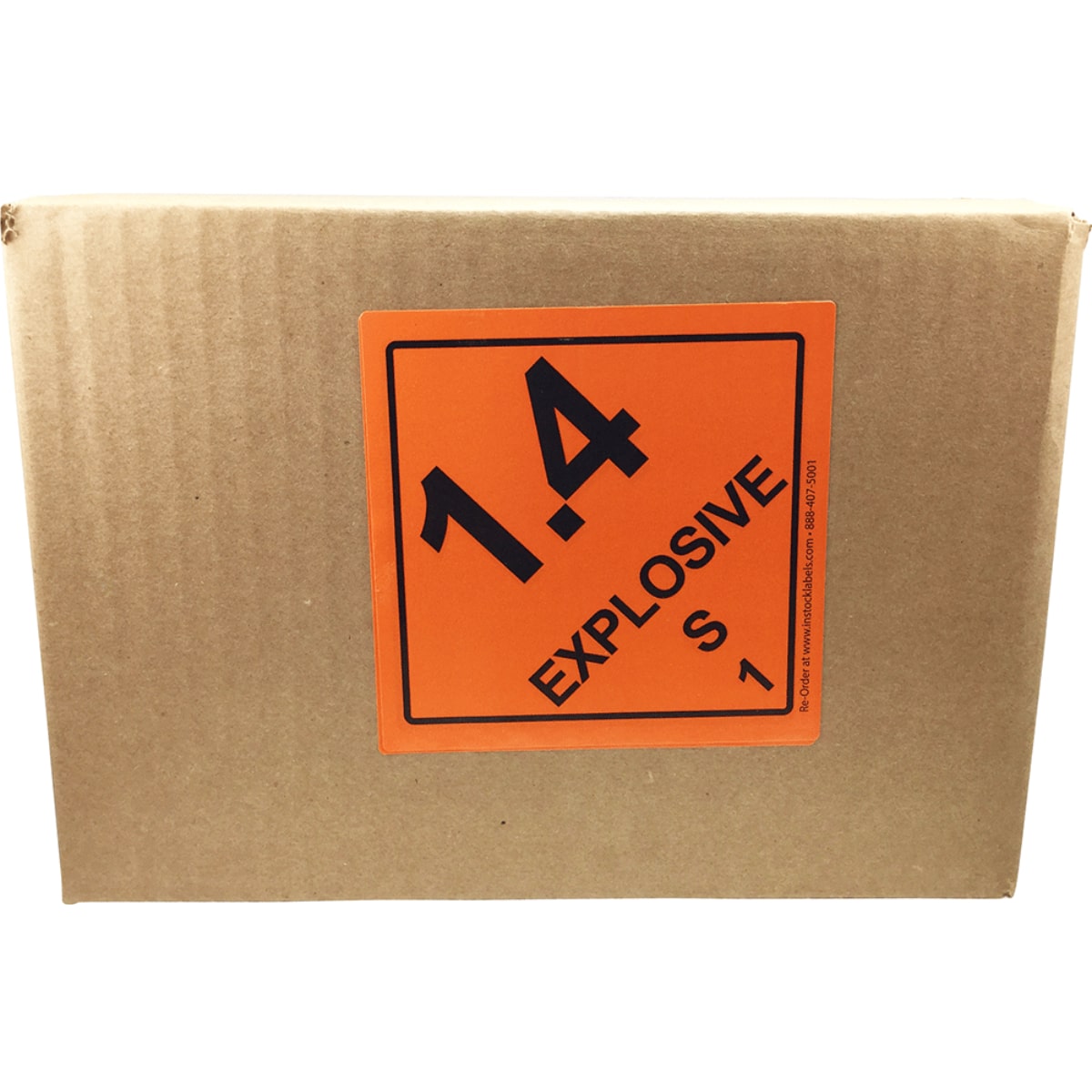 Explosive Class 1.4 S Hazmat DOT Labels Quantity 500 Explosive Class 1.4 S Hazmat DOT Labels Quantity 500
