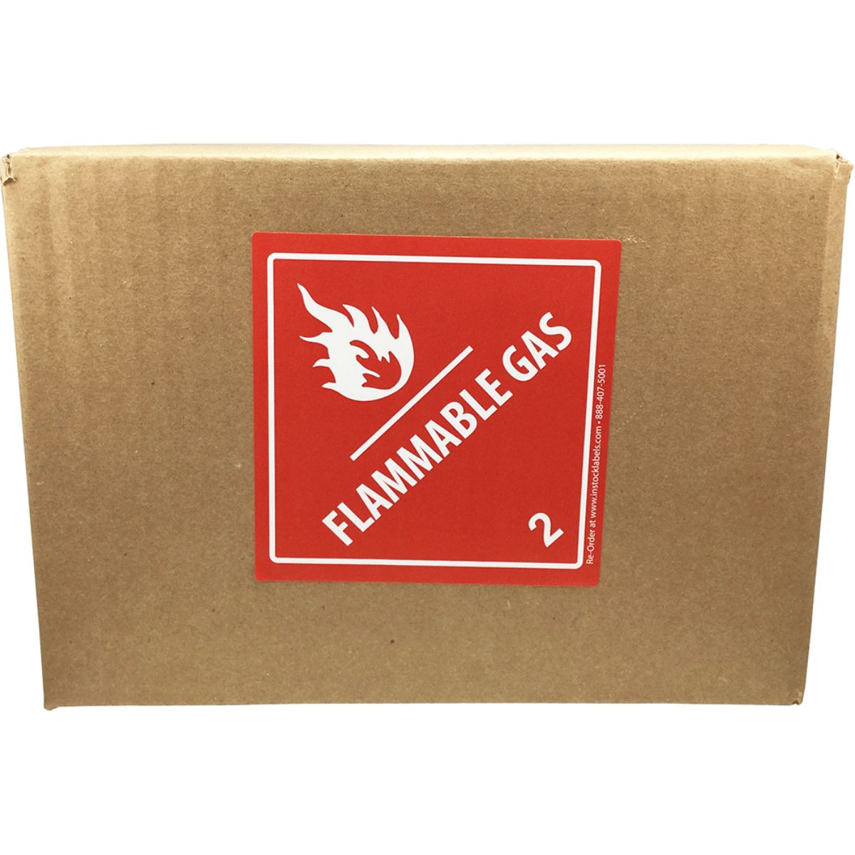 DOT Flammable Gas Labels Class 2 Quantity 500 DOT Flammable Gas Labels Class 2 Quantity 500