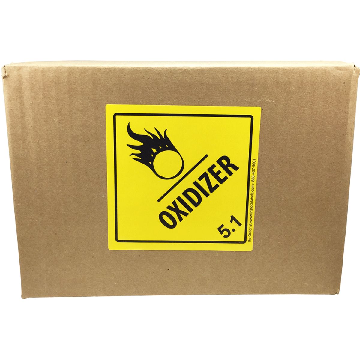 Oxidizer Hazmat Labels Class 5.1 DOT Hazmat Quantity 500