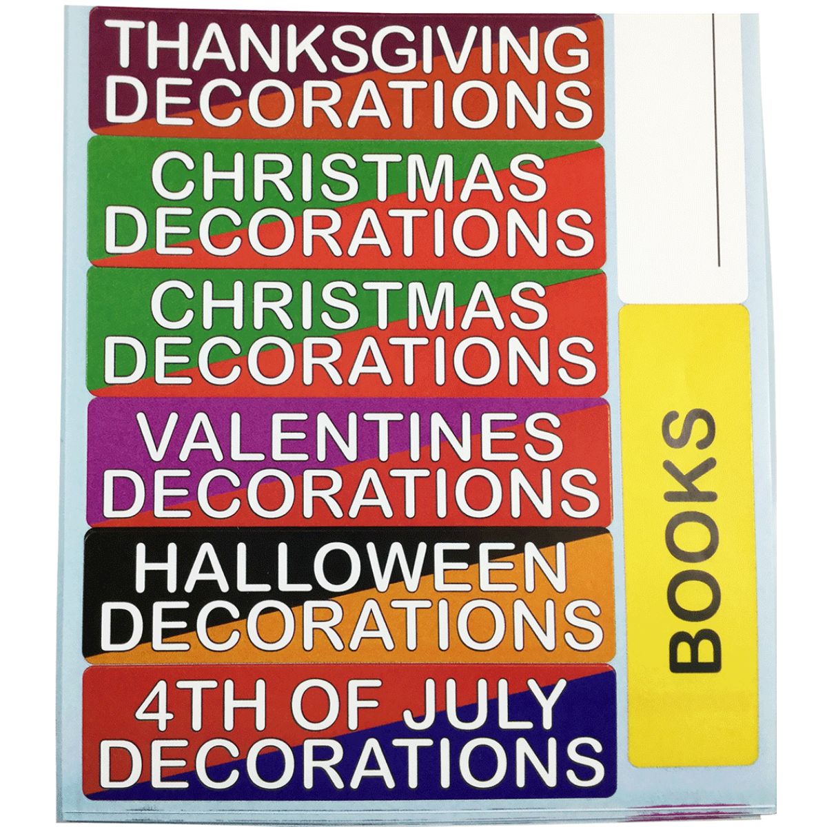 Storage Organization Stickers Storage Organization Stickers