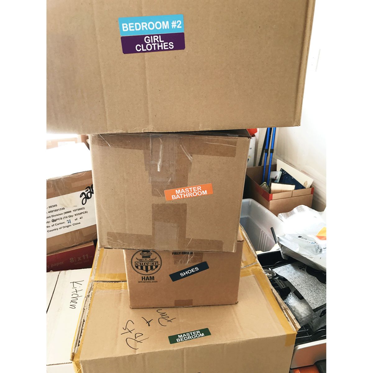 Storage Organization Stickers Storage Organization Stickers