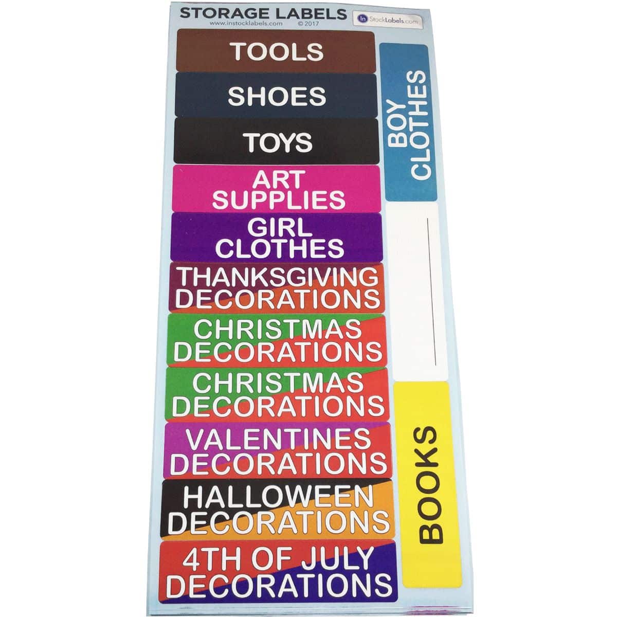 Storage Organization Stickers Storage Organization Stickers