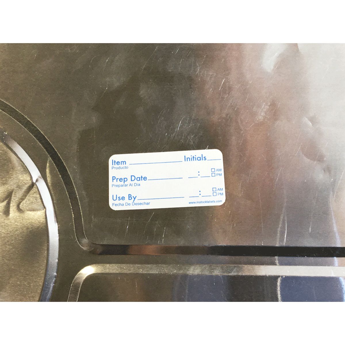 Writable Dissolvable Prep Date Use By Food Rotation Labels QTY 500