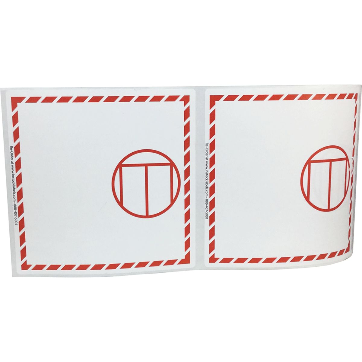 Dangerous Goods in Excepted Quantities Direct Thermal Labels QTY 500 Dangerous Goods in Excepted Quantities Direct Thermal Labels QTY 500