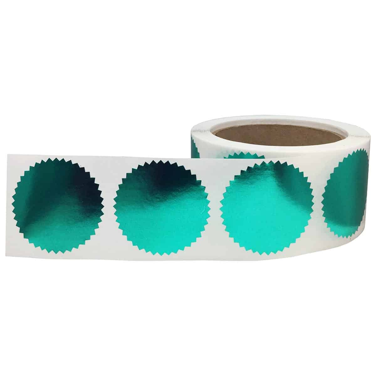 Metallic Green Stickers 2" Round QTY 500 Metallic Green Stickers 2" Round QTY 500