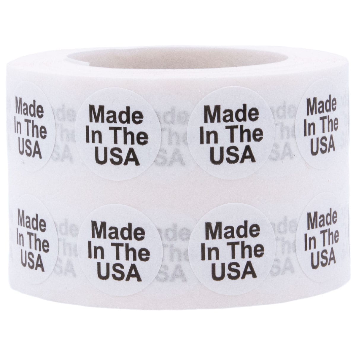 Small Made In The USA Stickers 1/2" Quantity 1,000 Small Made In The USA Stickers 1/2" Quantity 1,000