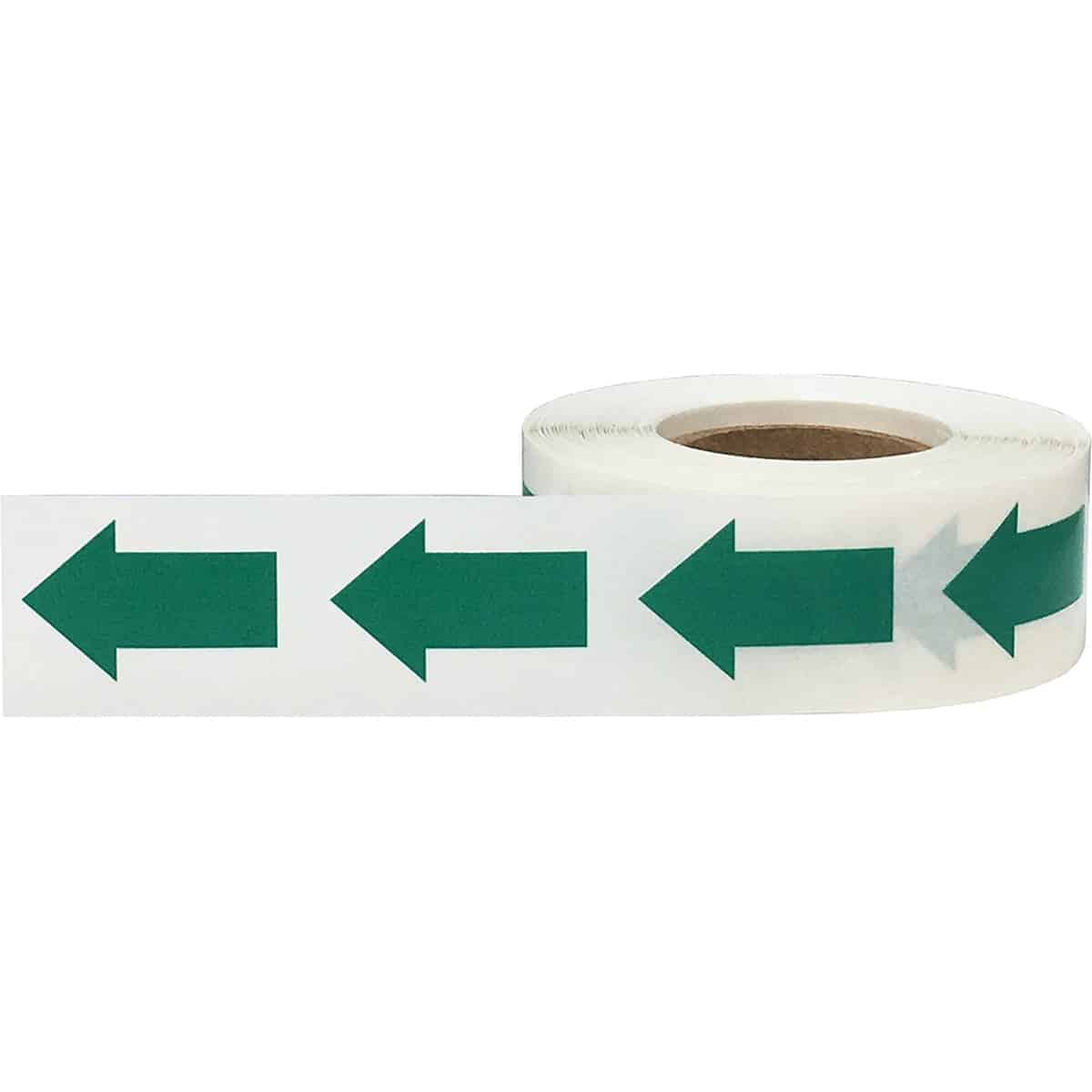 Green Arrow Stickers 1" QTY 500 Green Arrow Stickers 1" QTY 500