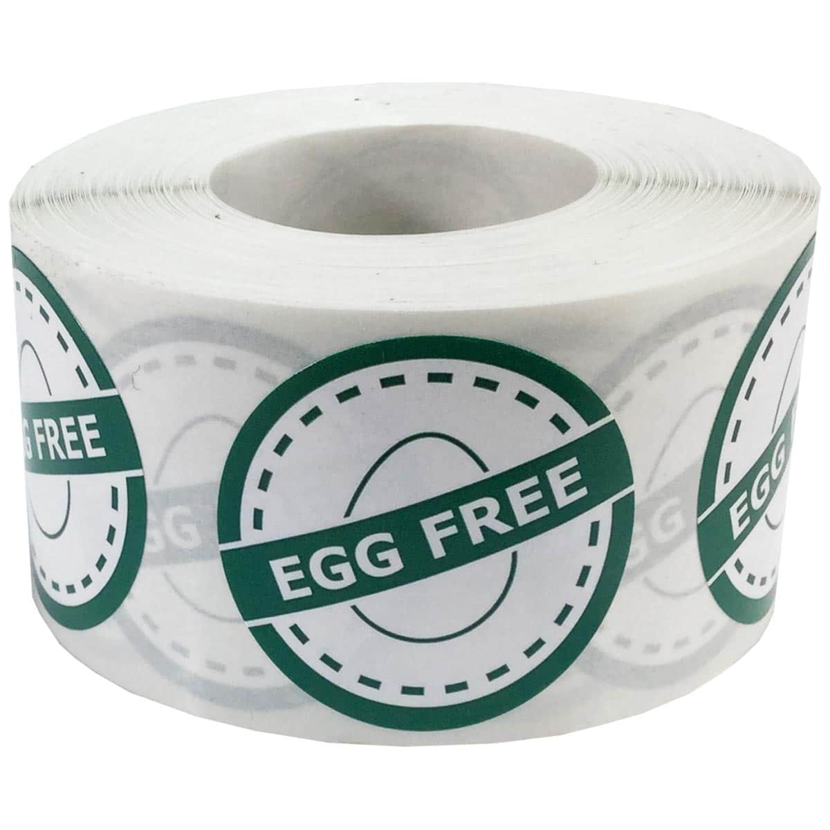 Egg Free Diet Restrictions Labels QTY 500