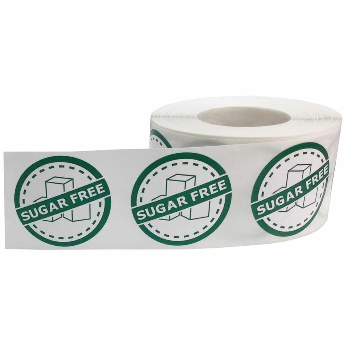 Sugar Free Diet Restrictions Labels QTY 500