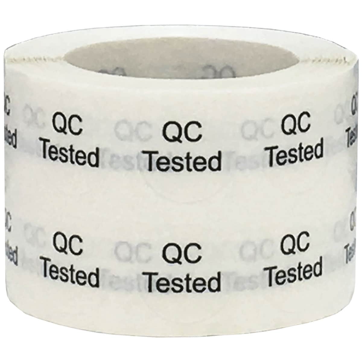 Ultra Clear QC Tested Labels | Small 1/2" Inch Round QTY 500