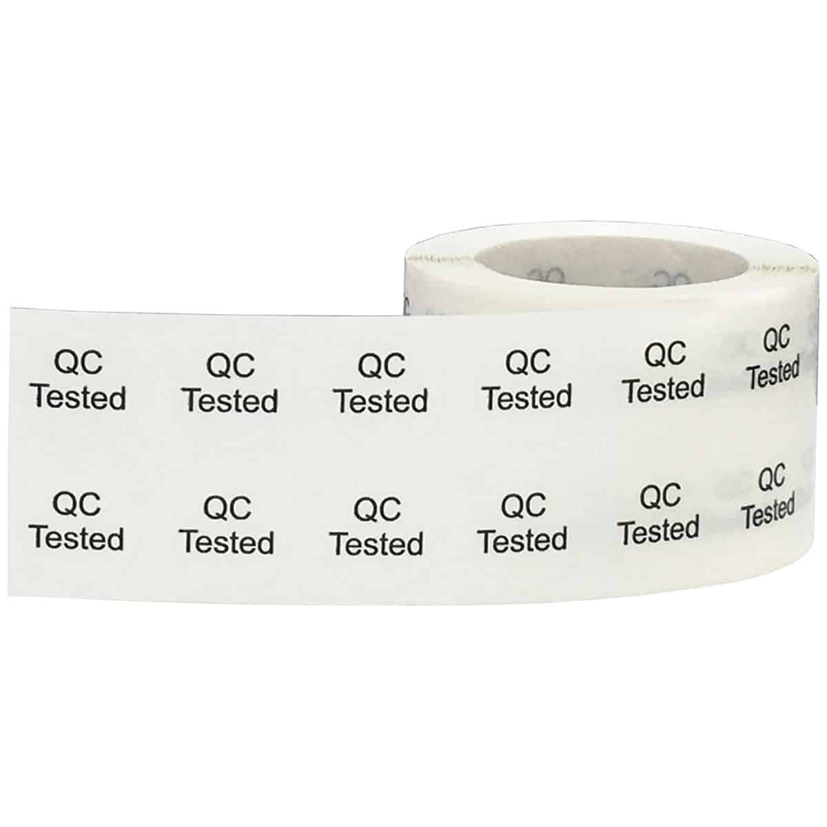 Ultra Clear QC Tested Labels | Small 1/2" Inch Round QTY 500