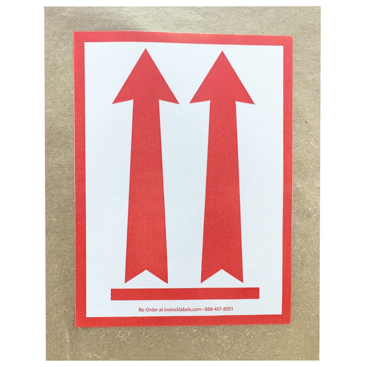 Red Up Shipping Labels QTY 500