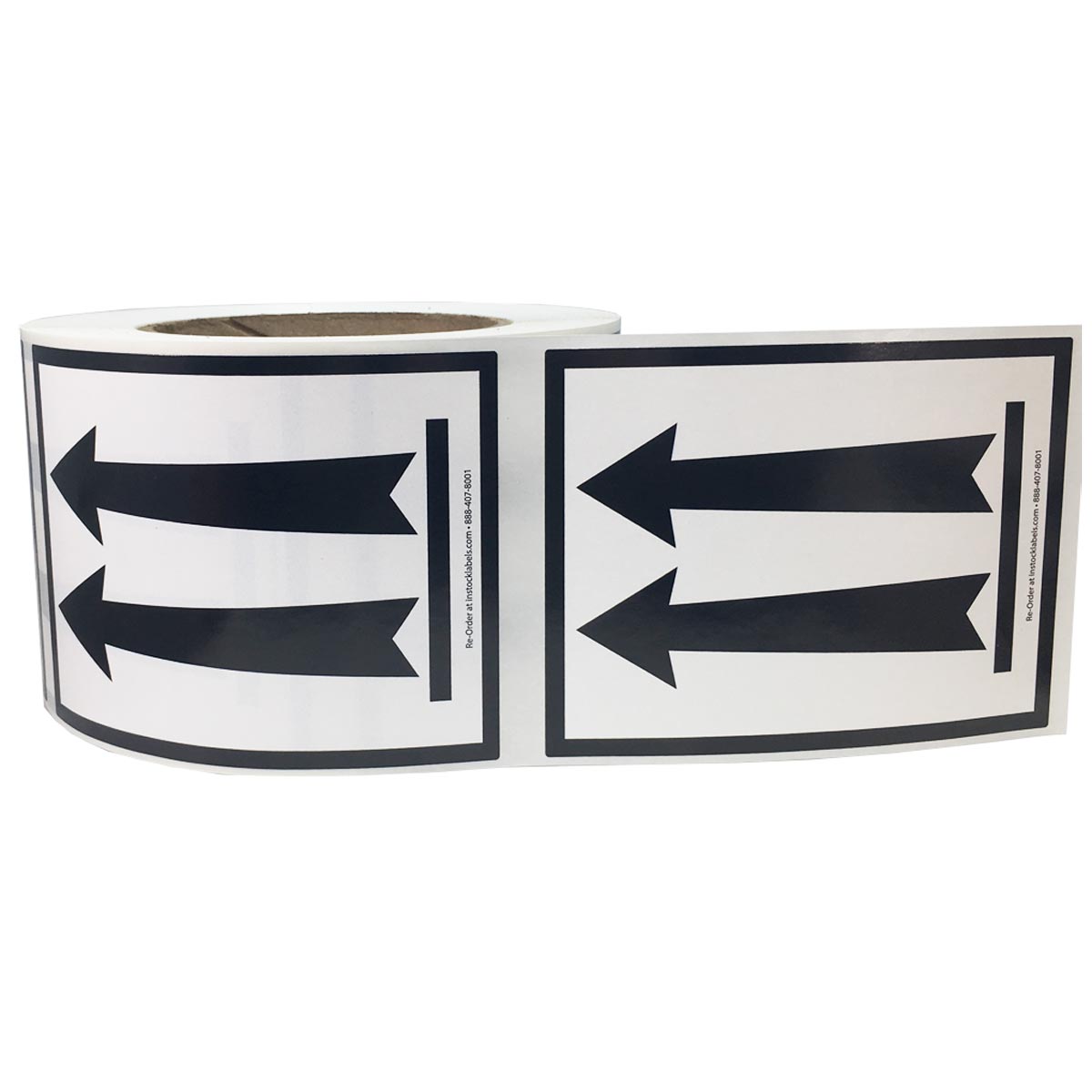 Small Black Up Arrow Labels 3 x 4 Inch QTY 500 Small Black Up Arrow Labels 3 x 4 Inch QTY 500